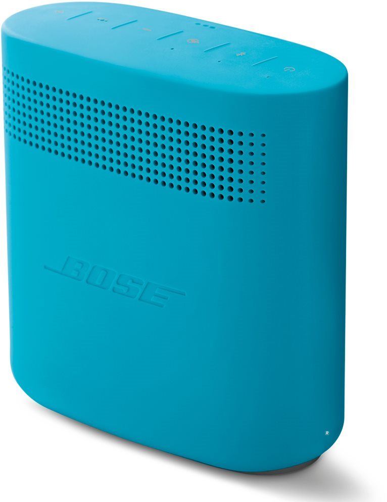 Front view Pohled zepředu na reproduktor BOSE SoundLink Color II Aquatic Blue