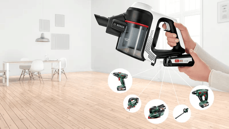 Tyčový vysavač Bosch BBS611BSC aku