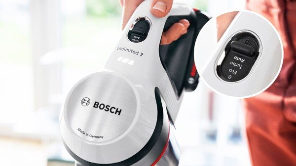 Tyčový vysávač Bosch BBS711W aku, 2v1