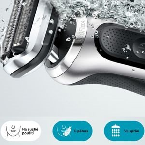 Holicí strojek BRAUN Series 7 71-S7200cc Silver 