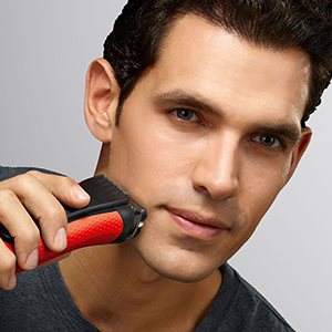  BRAUN Series 3 3050 Clean&Charge Red