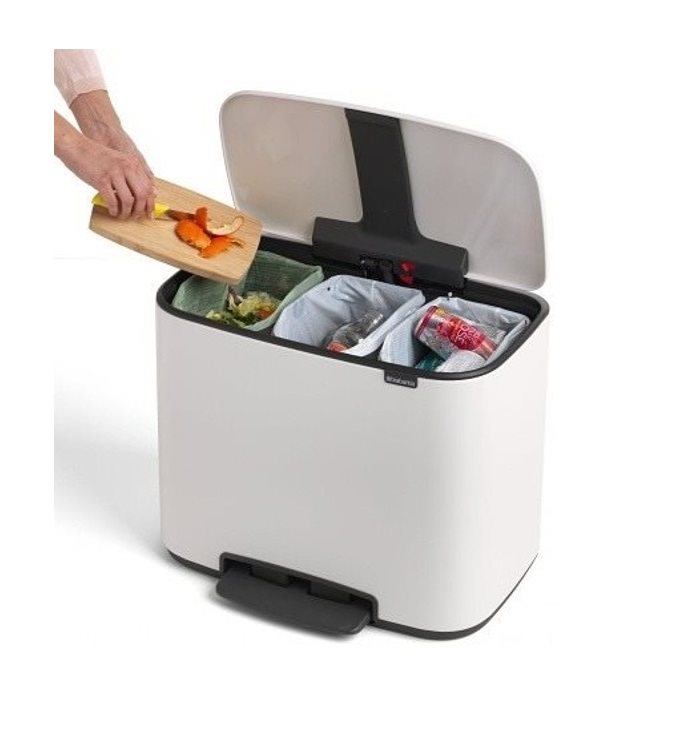 Waste bin Brabantia Bo pedal bin 3 x 11L Waste bin Brabantia Bo pedal bin 3 x 11L