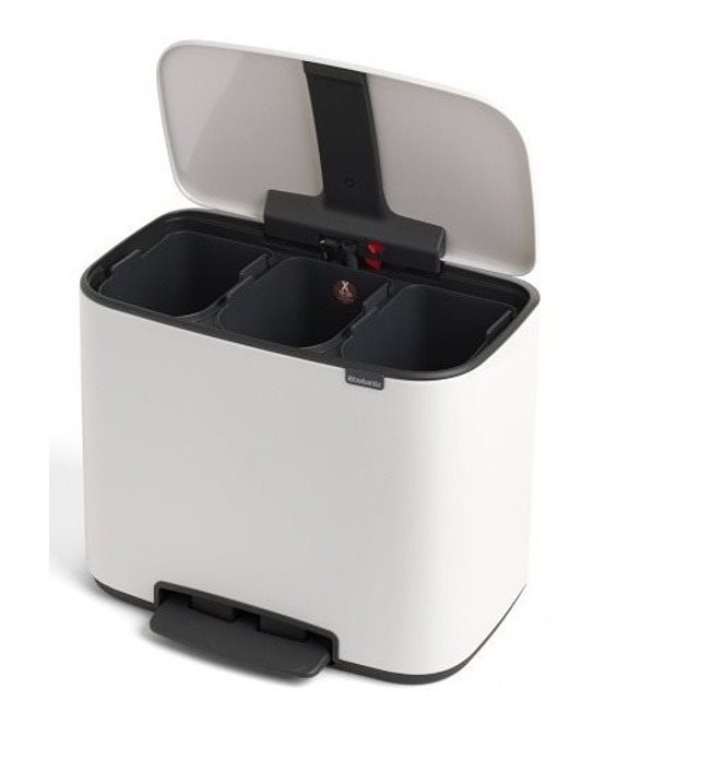 Waste bin Brabantia Bo pedal bin 3 x 11L Waste bin Brabantia Bo pedal bin 3 x 11L