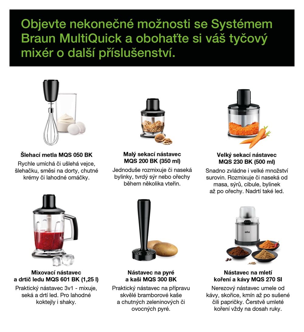 BRAUN MQS005BK BRAUN MQS005BK