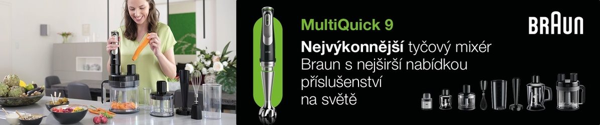 Tyčový mixér Braun MultiQuick 9 MQ9147X