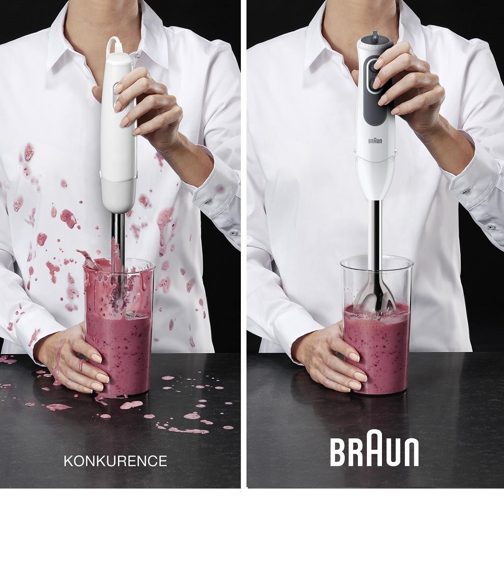 Tyčový mixér Braun MultiQuick 3 MQ3137 WH Sauce+