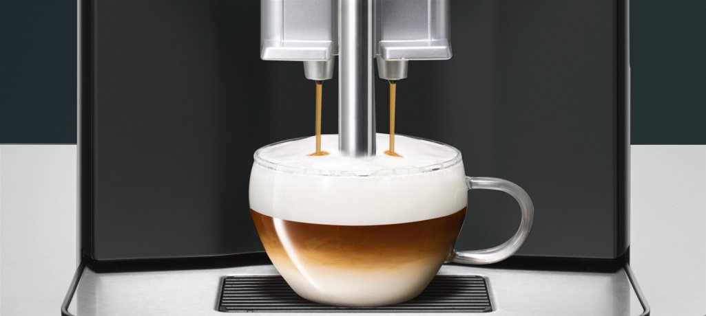Příprava cappuccina s kávovarem Siemens TI313219RW