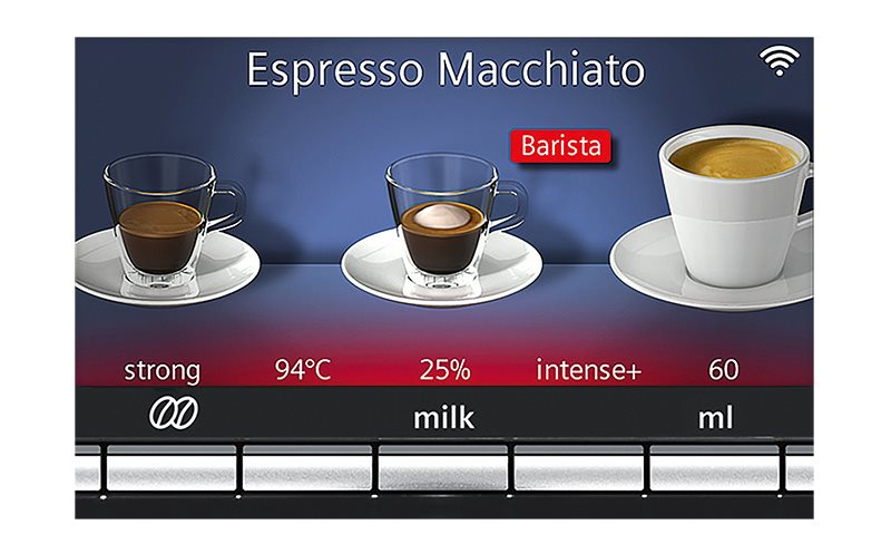 Siemens EQ.9 Connect režim baristaMode
