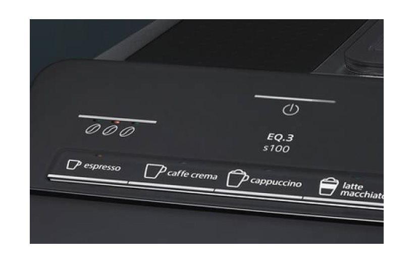 Siemens EQ.3 s100 Ovládací panel