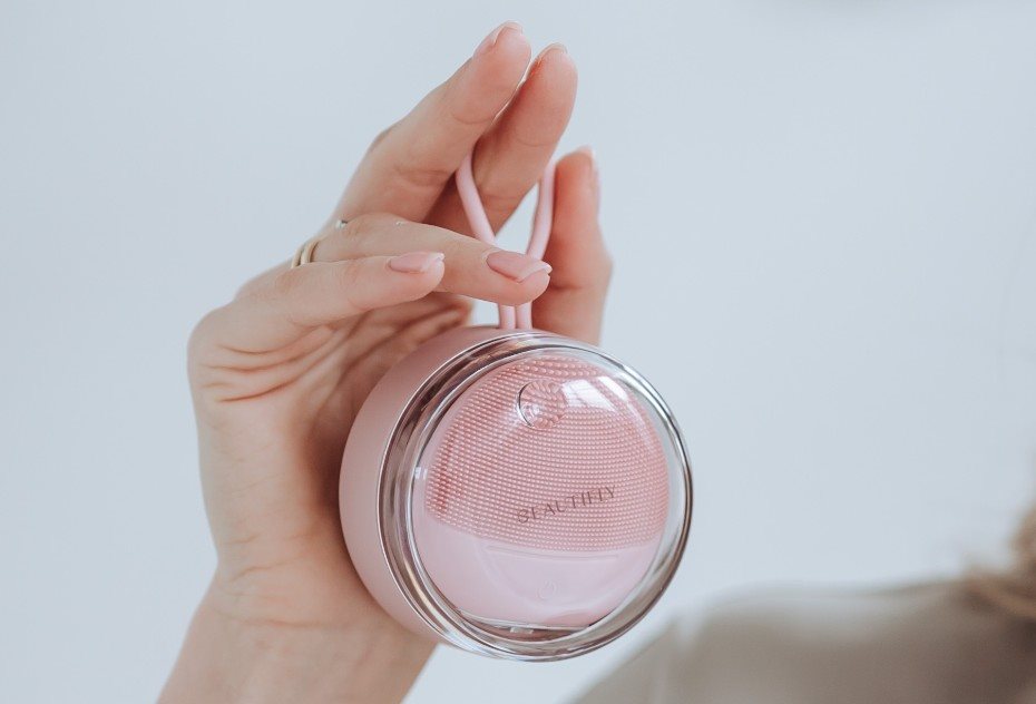 Čistiaca kefka na pleť Beautifly B-Pure Blush