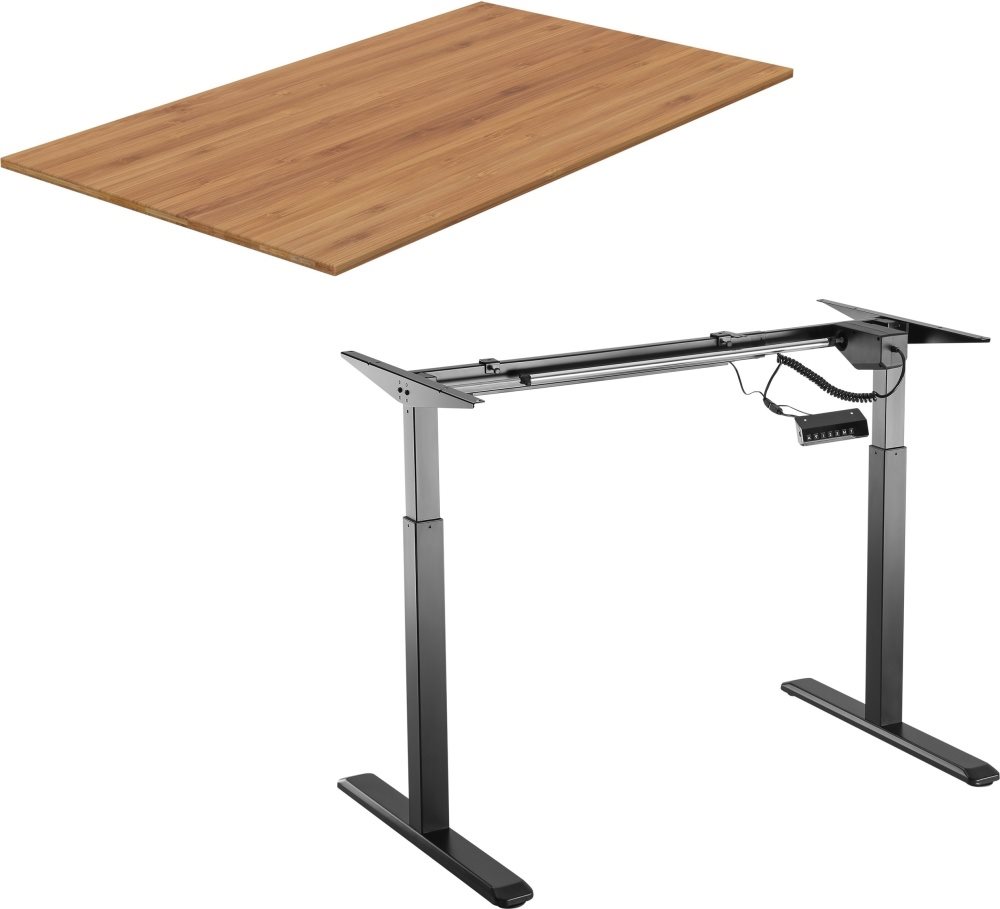 AlzaErgo Table ET2 černý + deska TTE-03