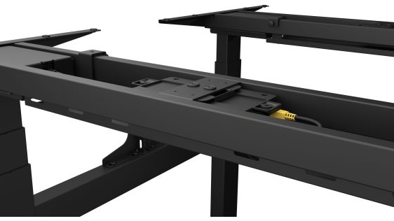 Höhenverstellbarer Tisch Alzaergo Table ET22 schwarz