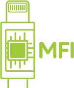 Set AlzaPower Wireless MFi Watch Ladegerät 120 USB-C schwarz + Datenkabel Core USB-C (M) / USB-C (F) 3.2 Gen 1