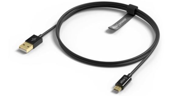 Set AlzaPower Autoladegerät S310 schwarz + Core Micro USB 1m schwarz