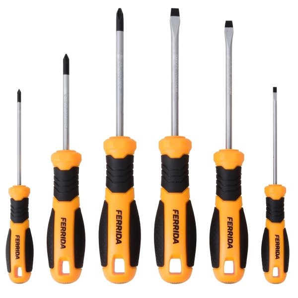 FERRIDA Tool Box 33cm + Screwdrivers Set, 6pcs + Pliers Set, 3pcs FERRIDA Tool Box 33cm + Screwdrivers Set, 6pcs + Pliers Set, 3pcs