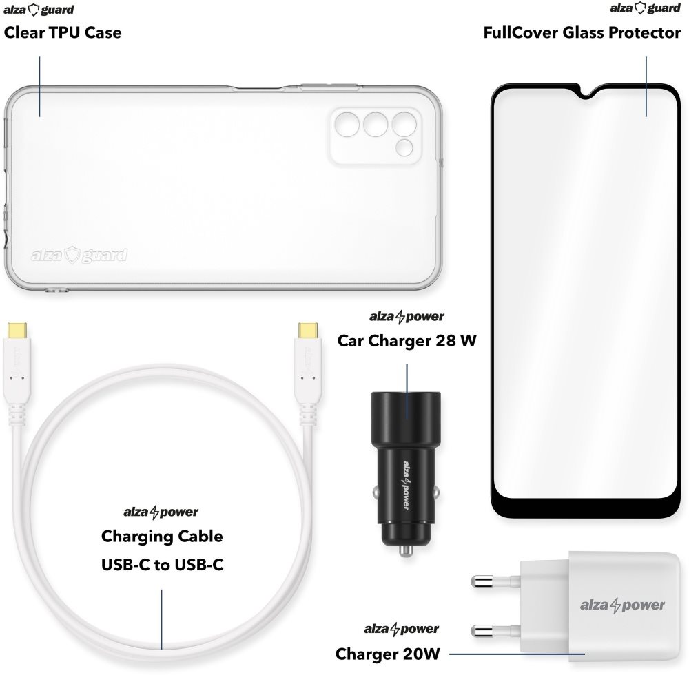 Alza Starter Pack for Samsung Galaxy A03s