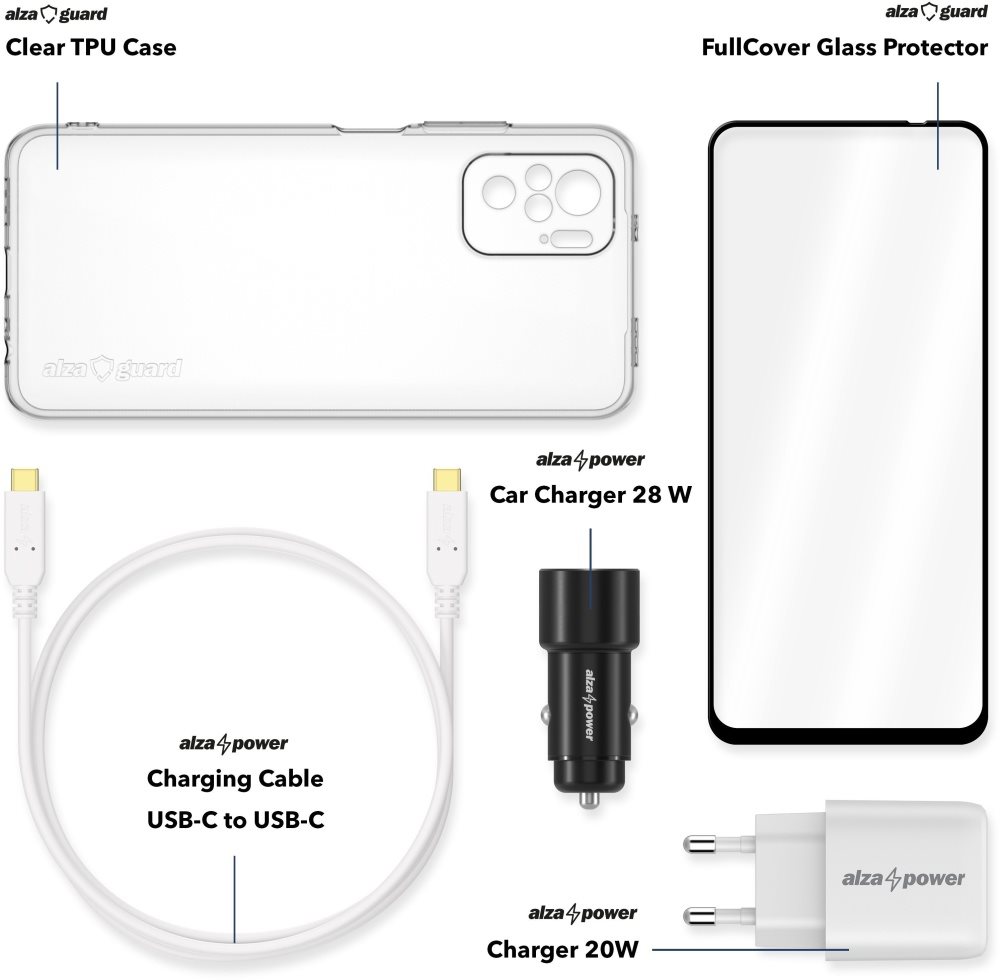 Alza Starter Pack for Xiaomi Redmi Note 10 / 10S