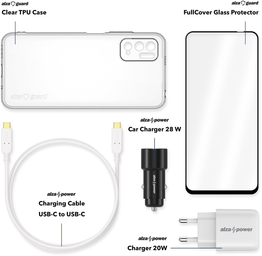 Alza Starter Pack for Xiaomi Redmi Note 10 5G Pro Alza Starter Pack for Xiaomi Redmi Note 10 5G Pro