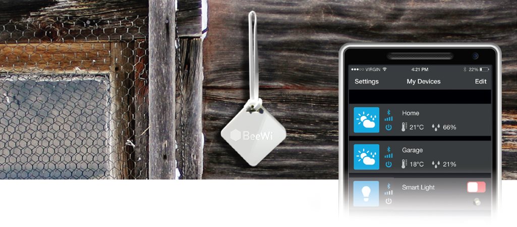 BeeWi Bluetooth Smart temperature & humidity sensor