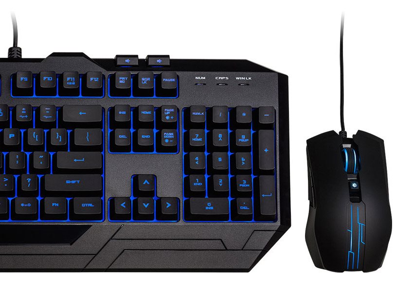 Podsvícení Set klávesnice a myši Cooler Master Devastator III