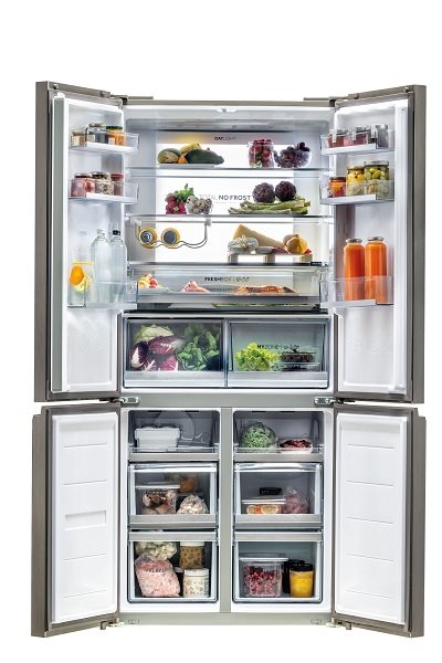 Americká lednice HAIER HTF-508DGS7 s mrazákem dole Americká lednice HAIER HTF-508DGS7 s mrazákem dole