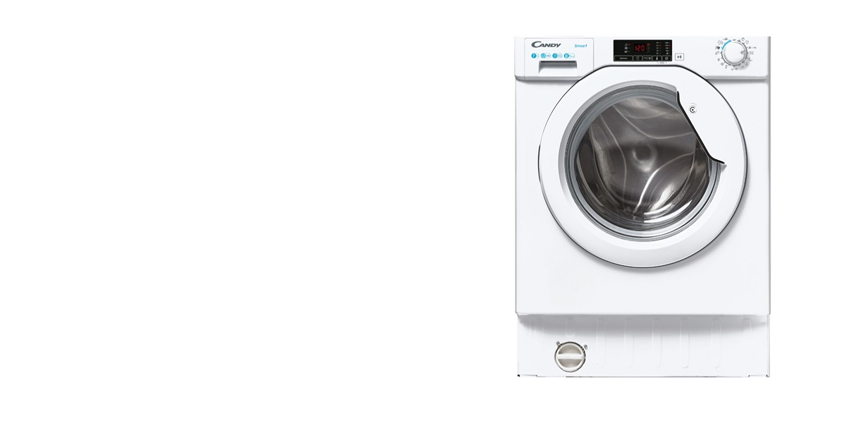 Vestavná automatická pračka Candy CBW 27D1E-S s předním plněním