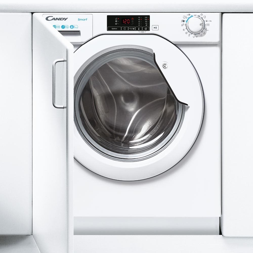Vestavná automatická pračka Candy CBW 27D1E-S s předním plněním