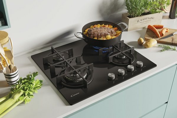 CANDY CDK6GF4WEKB gas hob