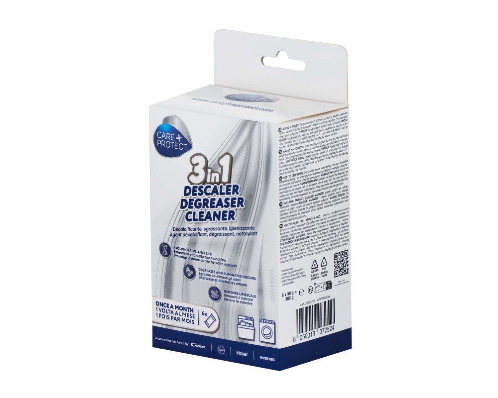 CARE + PROTECT CPP0650DW 3in1 Washing Machine Cleaner