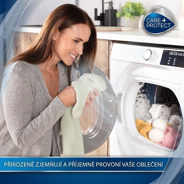 Míčky do sušičky CARE + PROTECT Vlněné míčky do sušičky s parfémem