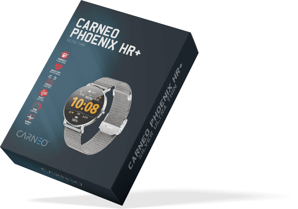 Inteligentné hodinky CARNEO Phoenix HR+