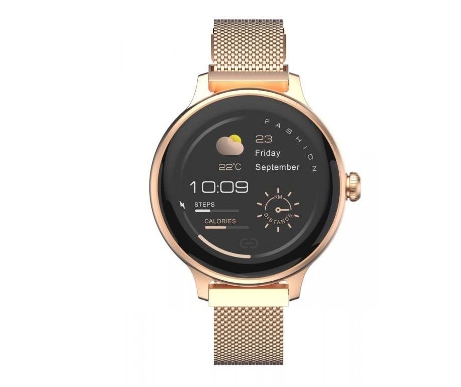 Dámske smart hodinky CARNEO Hero mini HR+ rosegold