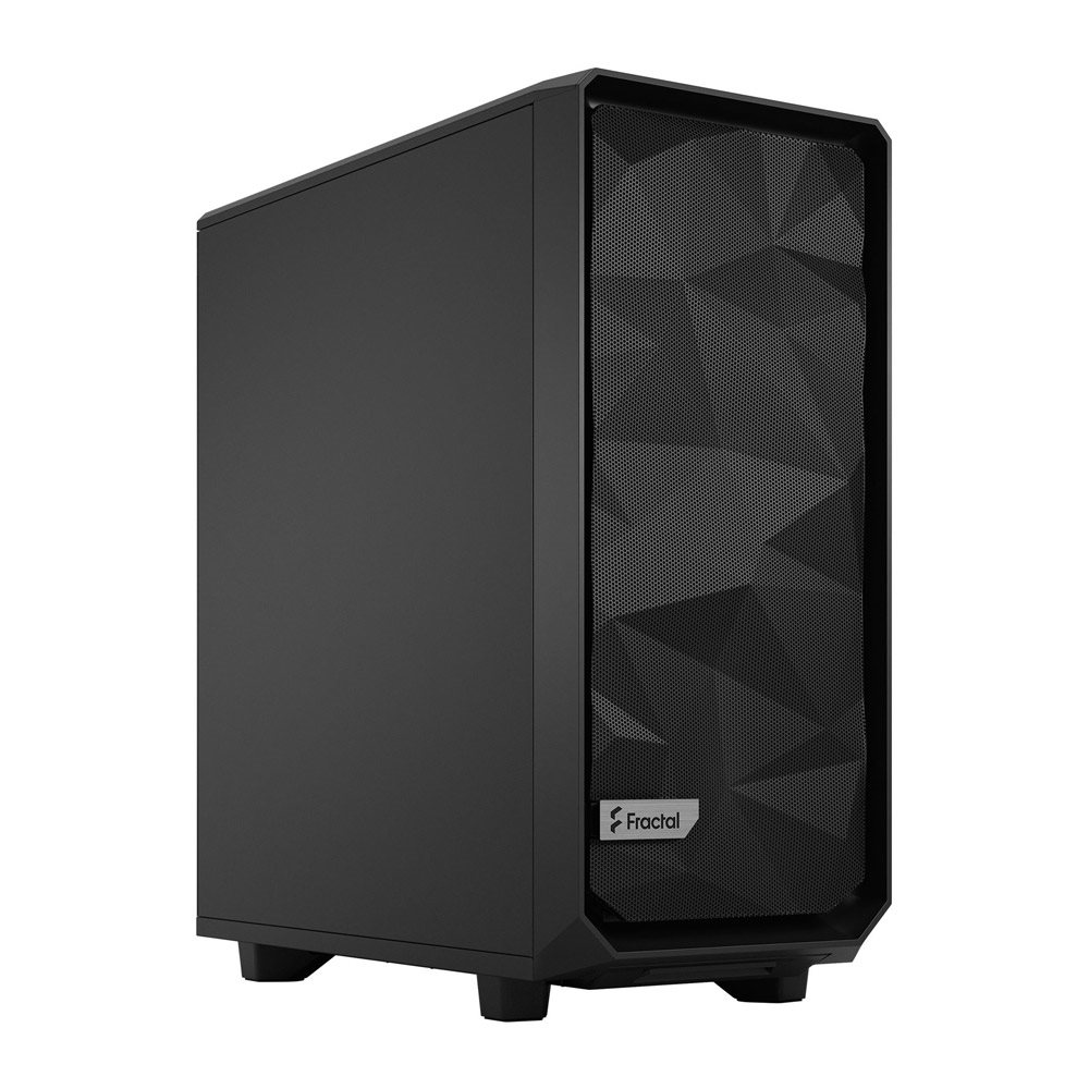 Fractal Design Meshify 2 Kompaktes Schwarzes Solid Computer Gehäuse