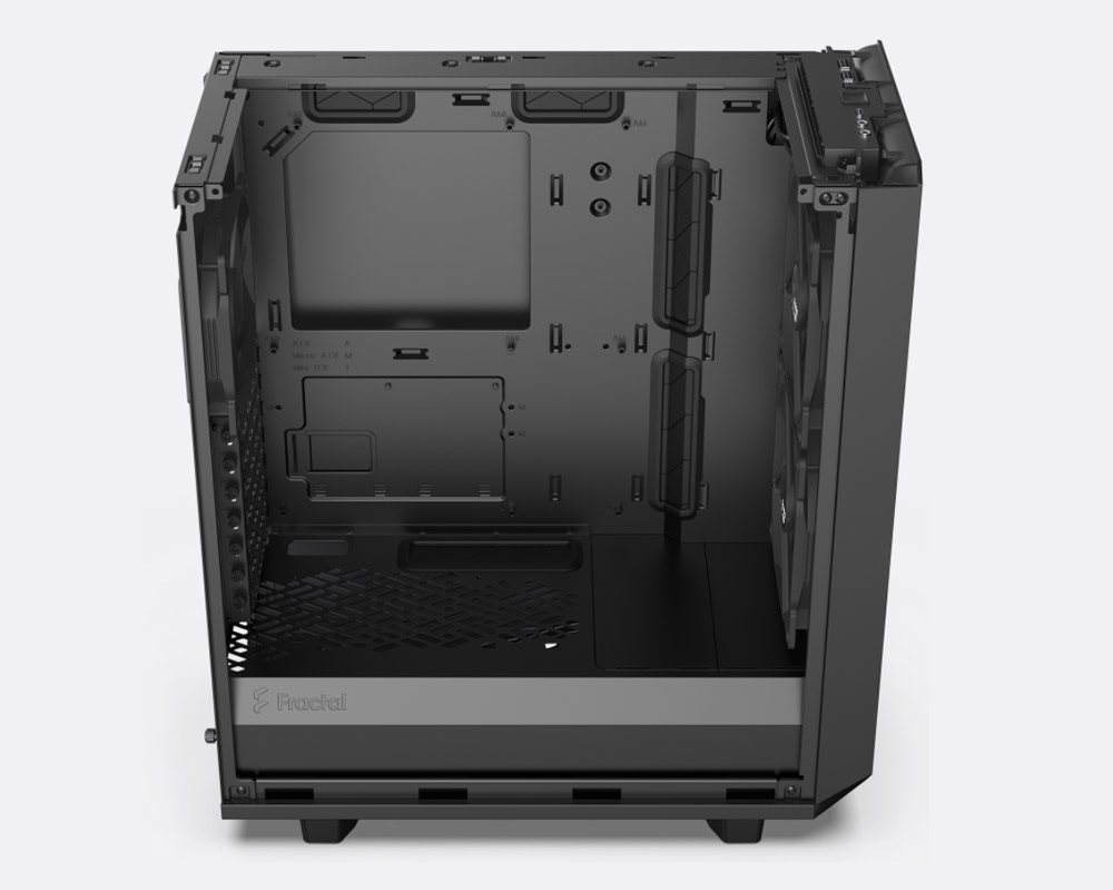 Fractal Design Meshify 2 Kompaktes Schwarzes Solid Computer Gehäuse