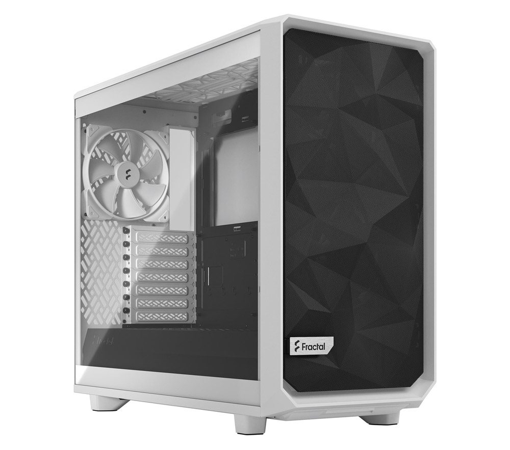 Fractal Design Meshify 2 Lite Weiß TG Clear Computergehäuse