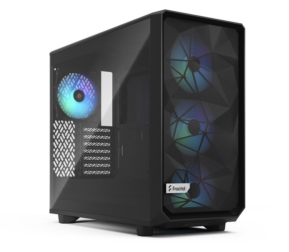 Fractal Design Meshify 2 Lite RGB Schwarz TG Light Tint Computergehäuse