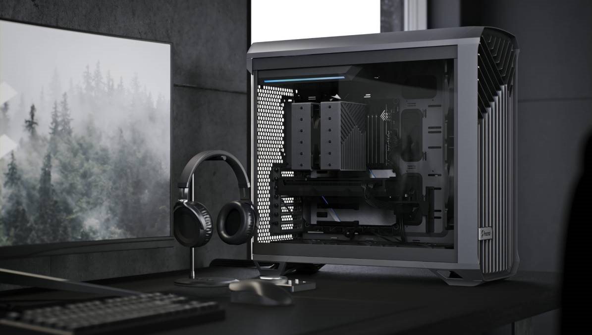 PC Case - Fractal Design Torrent Black TG Dark Tint PC Case - Fractal Design Torrent Black TG Dark Tint