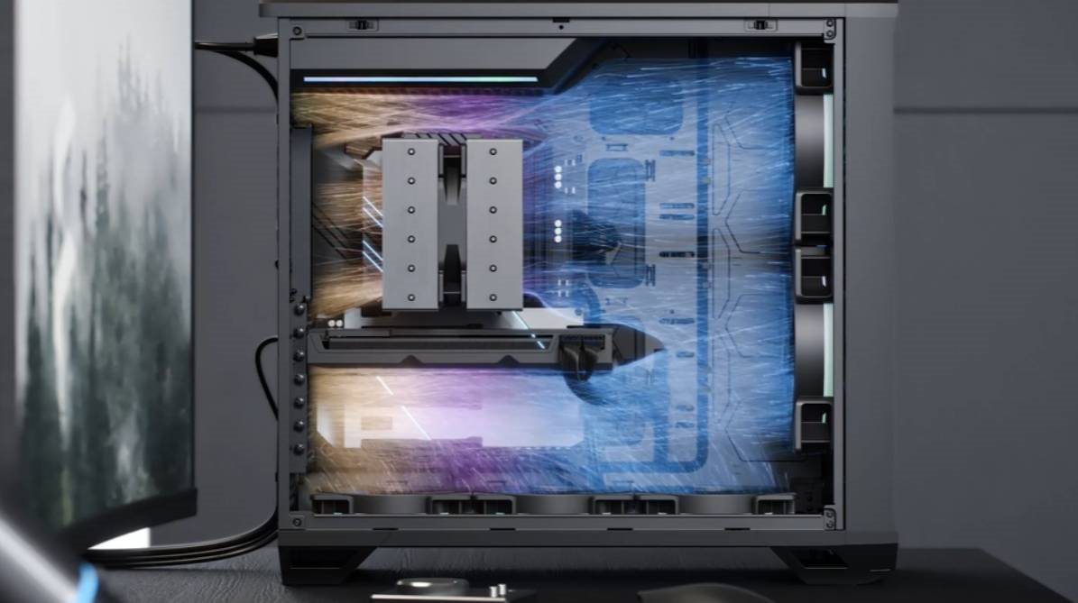 PC Case - Fractal Design Torrent Black TG Dark Tint PC Case - Fractal Design Torrent Black TG Dark Tint