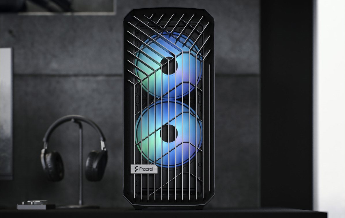 PC skrinka Fractal Design Torrent Compact RGB Black TG Light