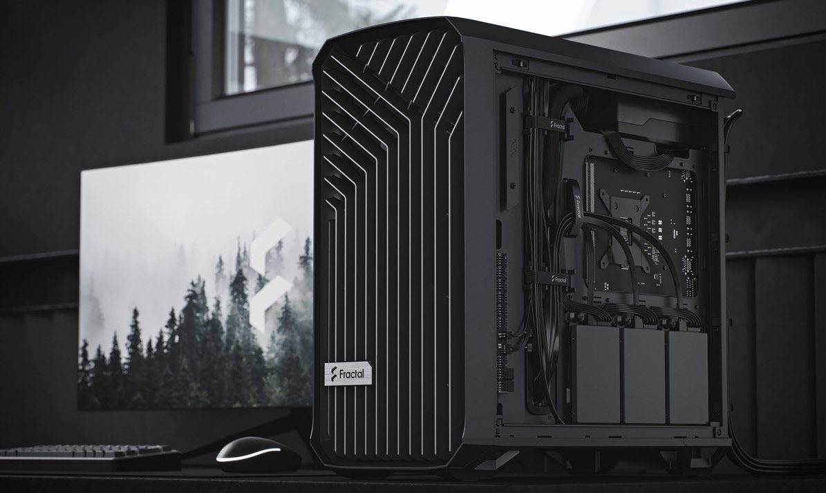 PC skrinka Fractal Design Torrent Compact RGB Black TG Light