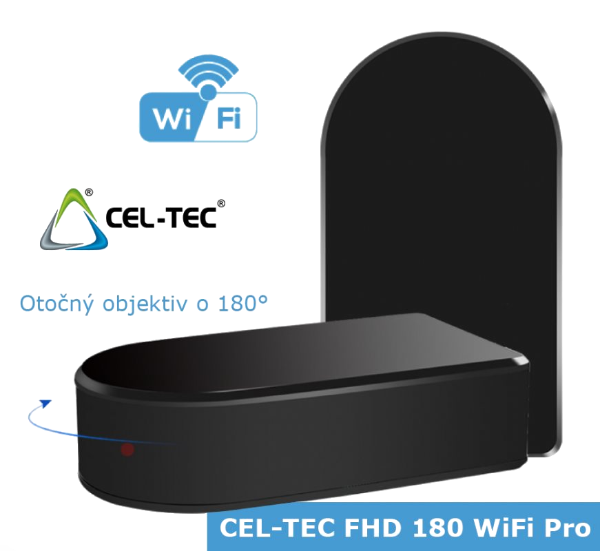 IP Camera Cel-Tec FHD 180 WiFi Pro IP kamera Cel-Tec FHD 180 WiFi Pro