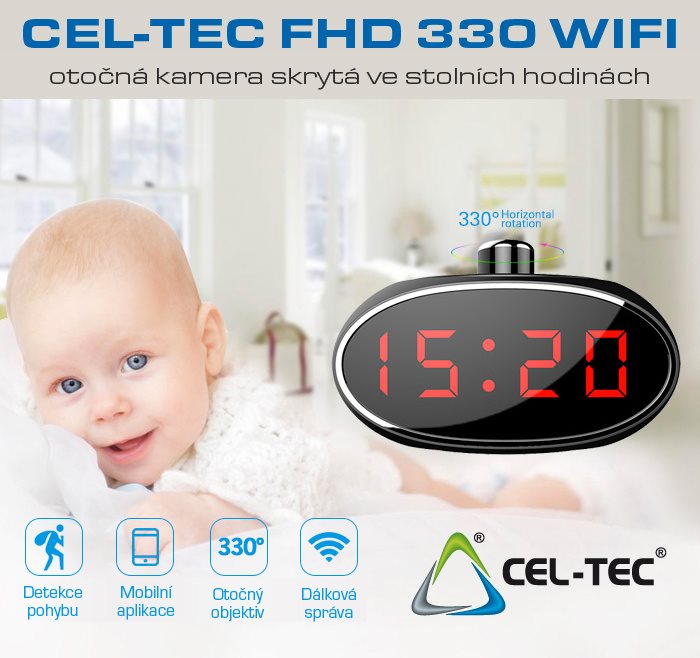 IP camera Cel-Tec FHD 360 WiFi IP camera Cel-Tec FHD 360 WiFi