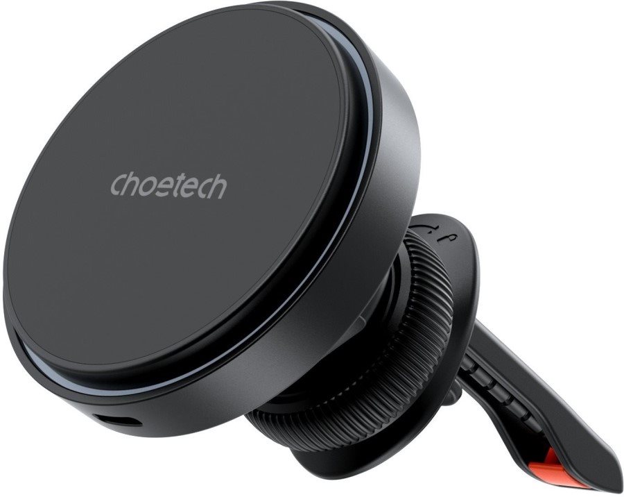 MagSafe bezdrôtová nabíjačka ChoeTech 15W Magnetic Car Charger holder