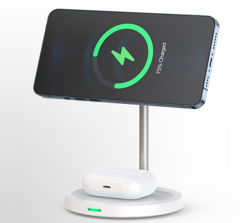 ChoeTech 2 in 1 Magsafe 15W Wireless Ladegerät Halterung