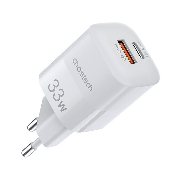 Netzladegerät ChoeTech PD33w A+C wall charger(white)