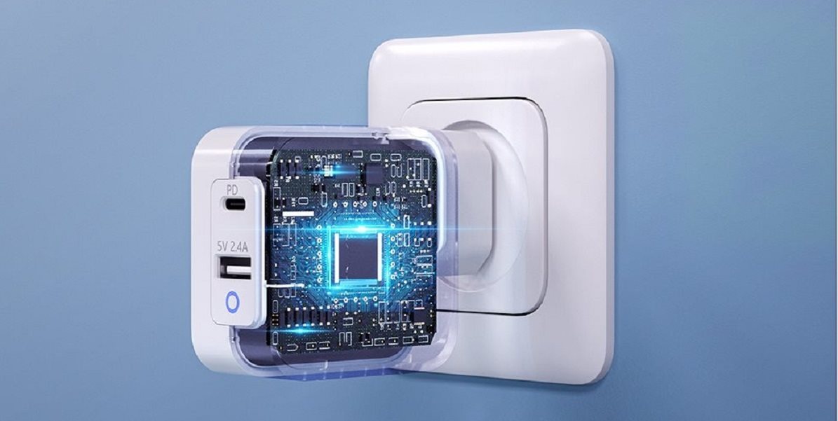 ChoeTech GaN Mini 65W Schnellladegerät Weiß