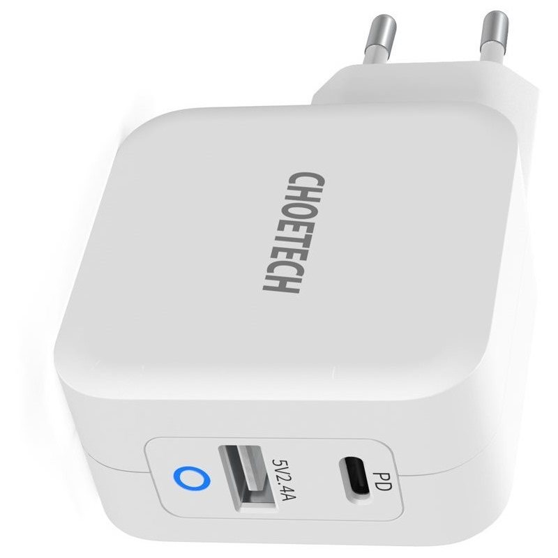 ChoeTech GaN Mini 65W Schnellladegerät Weiß