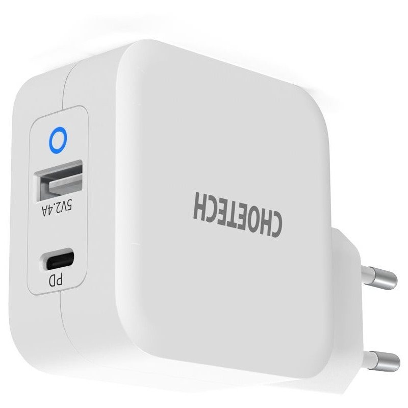 ChoeTech GaN Mini 65W Schnellladegerät Weiß