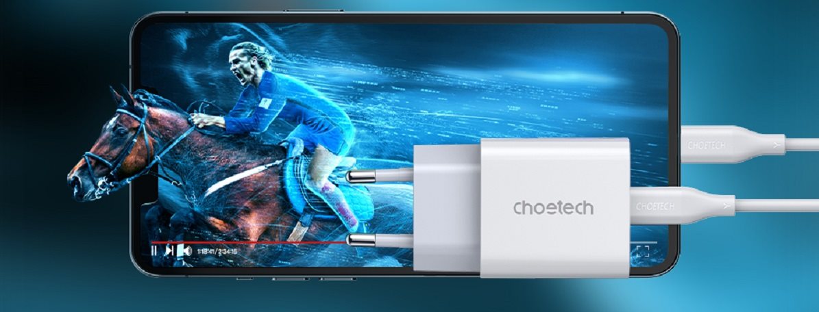 Choetech PD20W Typ-C Wandladegerät weiß