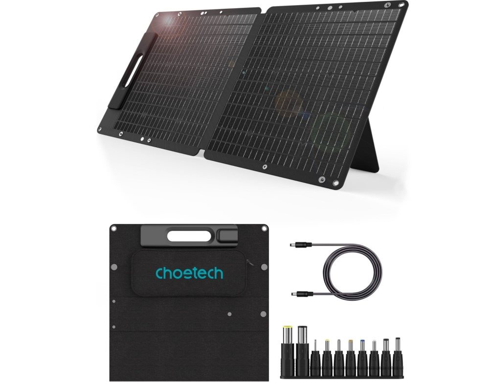 Solárny panel ChoeTech 60W Foldable Fully ETFE laminated Solar Charger